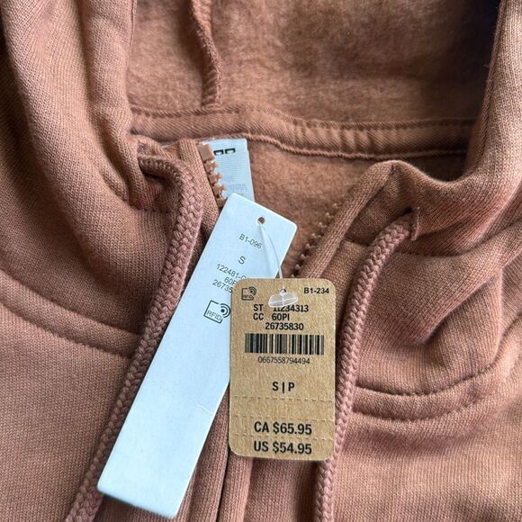 Victoria’s Secret Pink Hoodie with Embroidered Logo Small Brown NWT in packaging - Picture 3 of 4